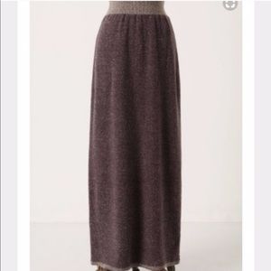 Anthropologie Moth Petaluma long skirt